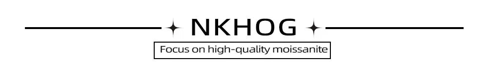 NKHOG Real Moissanite Adjustable Bracelets For Women 925 Sterling Silver Lab Diamond Four Leaf Clover Chains Gifts Fine Jewelry