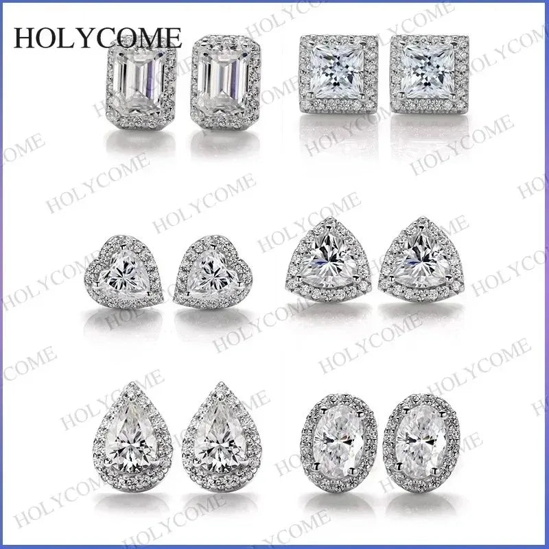 Dainty Custom Bracelet Moissanite Multishapes 1CT-2CT D Color Minimalist Jewelry for Daily Wear Christmas Special Occasions