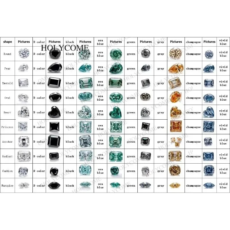 Dainty Custom Bracelet Moissanite Multishapes 1CT-2CT D Color Minimalist Jewelry for Daily Wear Christmas Special Occasions