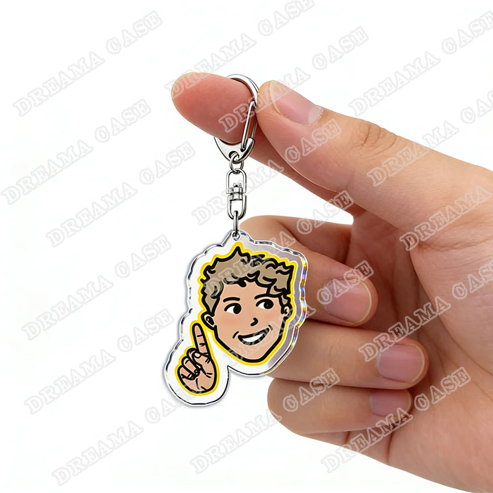 Hot Heated Rivalry Keychain for Accessorie Bag Chaim Shane Hollander Ilya Rozanov LGBT Lovers Keyrings Jewelry Freinds Gifts