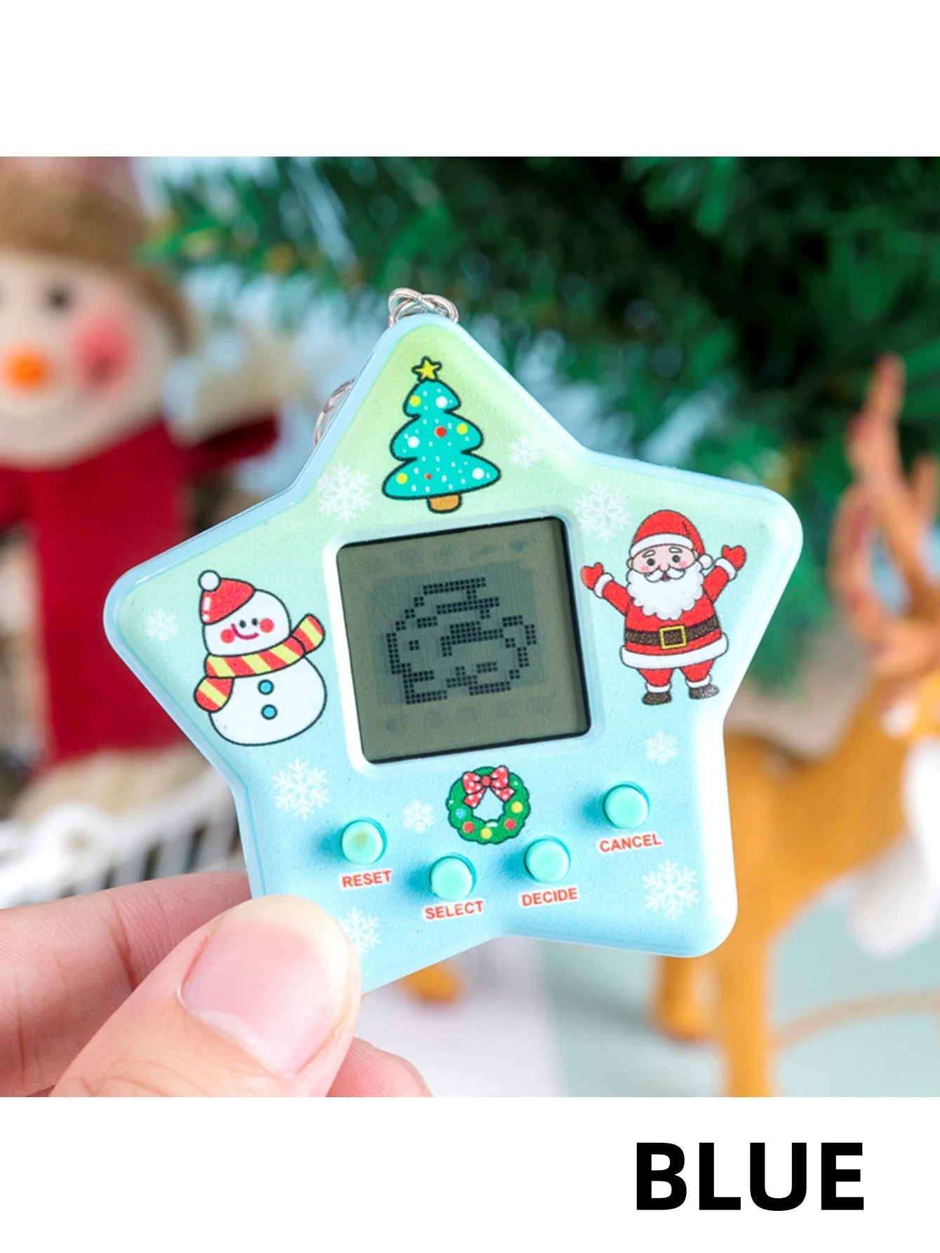 Electronic Pets Game Toys Keychain Virtual Tamagotchi Virtual Cyber Digital Animals Toys Nostalgic Game Machine For Kids Child