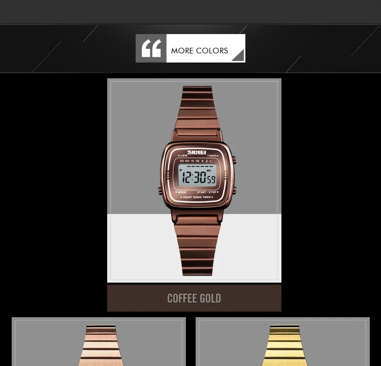SKMEI 1901 Brand Luxury Watch Women Fashion Sport Waterproof Electronic Watches Ladies Watches Small Reloj Digital Wristwatch