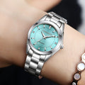 CHRONOS Elegant Women Watches Luxury Ladies Fashion Girls Wristwatch Quartz Movement Stainless Steel Gift for Female Girlfriend