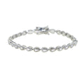 5A Cubic Zirconia CZ Tennis Bracelet 17CM 19CM Bezel Setting Simple Classic Women Girl Chain Jewelry