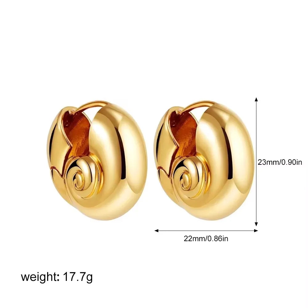Stainless Steel Mix Color PVD Round Tube O-Shaped Hoop Earrings for Women Vintage Zircon Huggie Ear Ring Waterproof Jewelry Gift