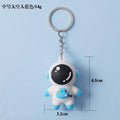Keychains Astronaut Kawaii Key Chain Spacemen Cute Lovely Pendant Car Key Decoration Cartoon Couple Pendant Friendship Keychain