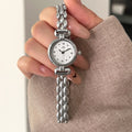 Women's Watch Simple Retro Bracelet Watches Small and Exquisite Versatile Steel Belt Ladies Fashion Quartz Clock Wristwatches