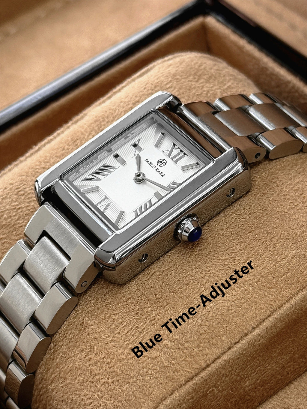 PABLO RAEZ Actual Photo Watch for Women Top Brand Luxury 50m Waterproof Quartz Ladies Watch Tonneau Shape Stainless Steel