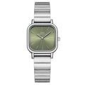 IBSO 2022 New Women Quartz Watches Waterproof Japanese Movement Stainless Steel Strap Square Dial Elegant Female Wristwatches