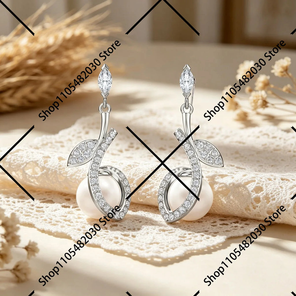 Classic Huggie Hoop Earrings Pave Design Fashion Earrings for Daily Use