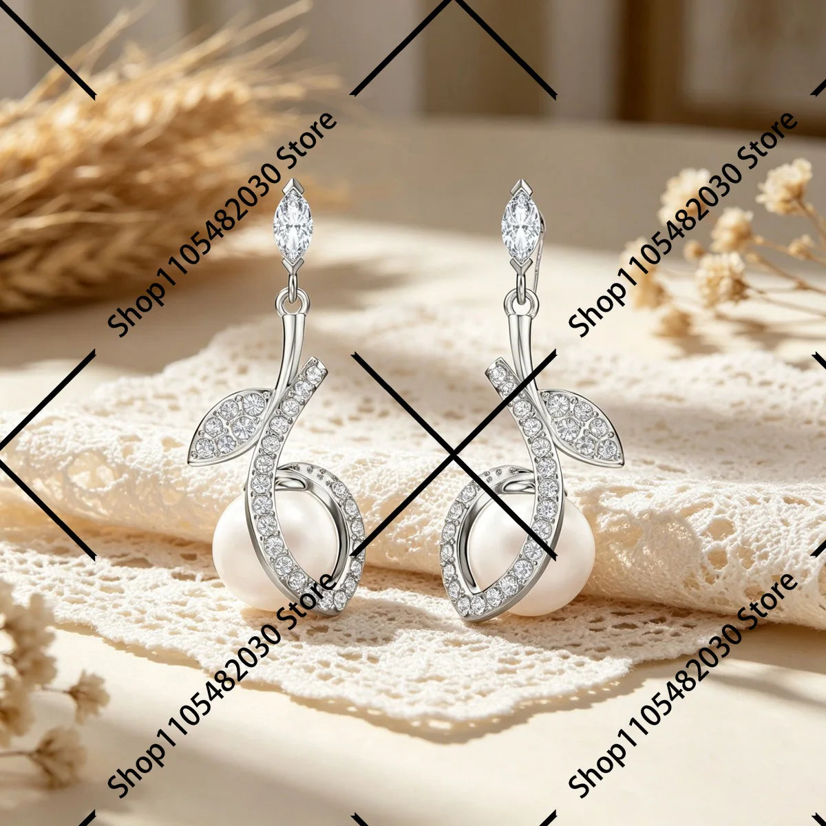 Classic Huggie Hoop Earrings Pave Design Fashion Earrings for Daily Use
