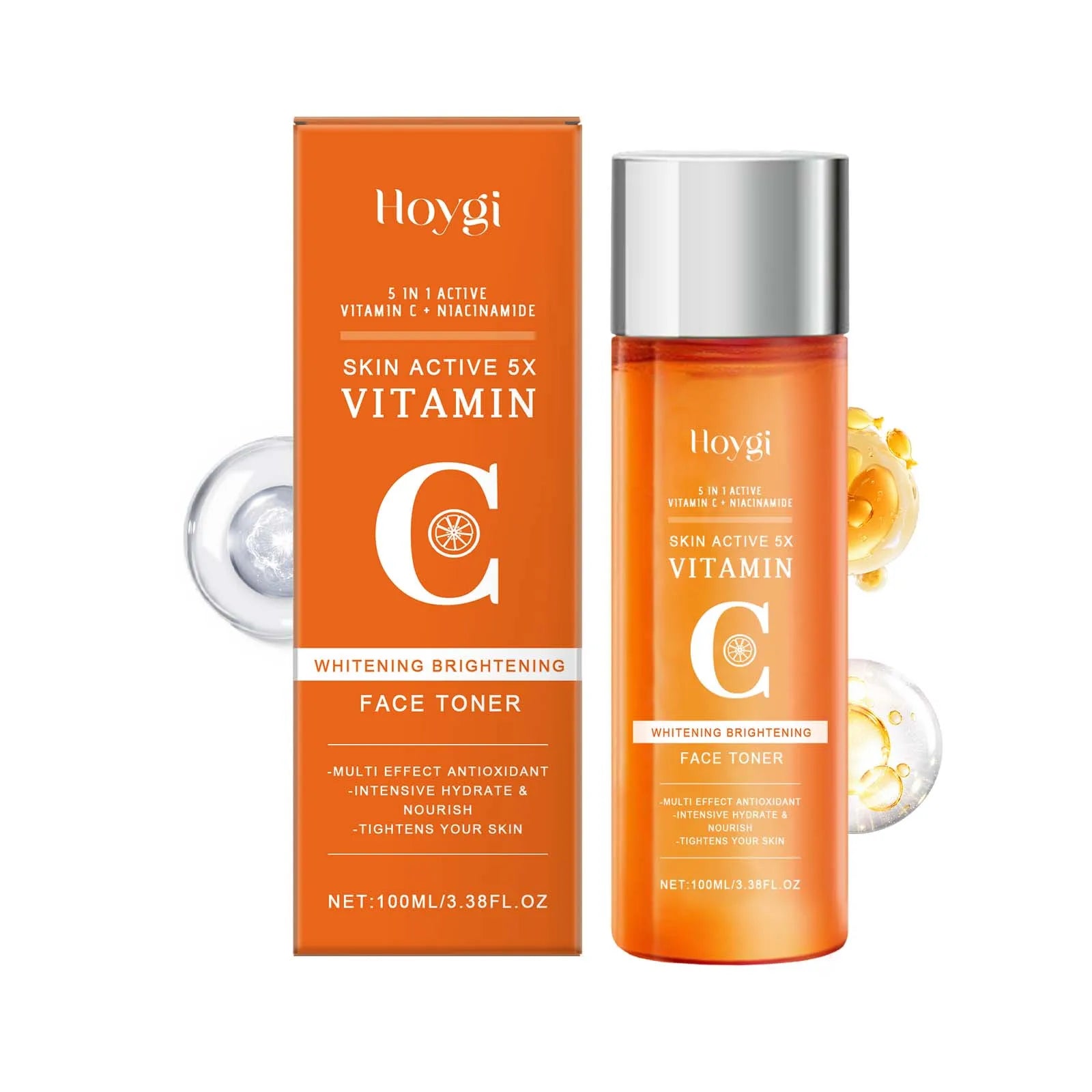 Rose Toner Spray Repair Damaged Skin Shrink Pore Improve Dryness Oil Control Lighten Melasma Pigmentation Vitamin C Face Essence