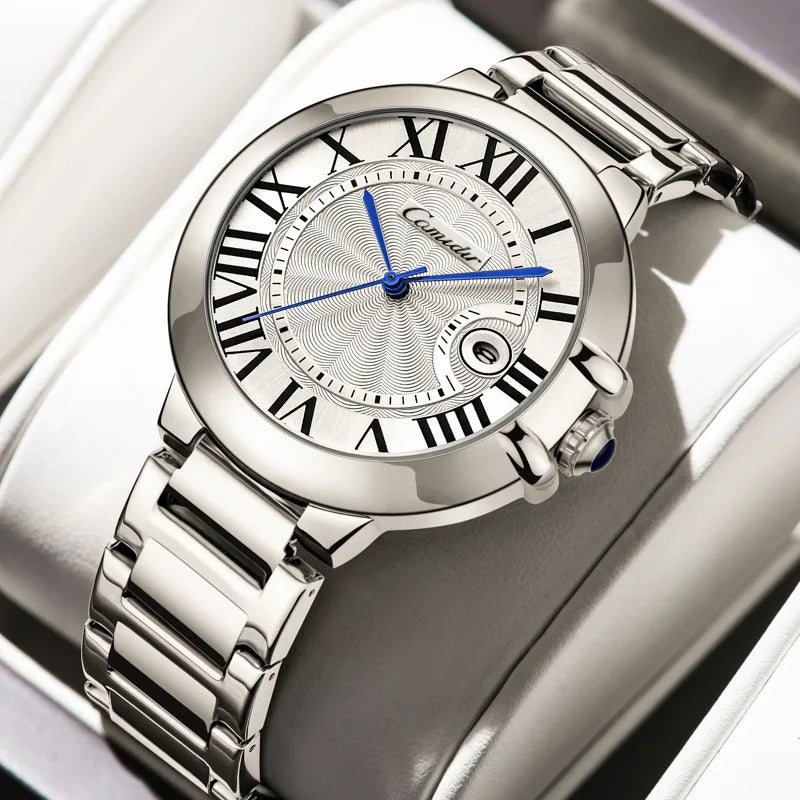 Blue Balloon Men's Watch Men's Waterproof Fashion Business Quartz Mens Warches Roman Numeral