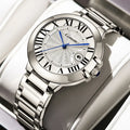 Blue Balloon Men's Watch Men's Waterproof Fashion Business Quartz Mens Warches Roman Numeral