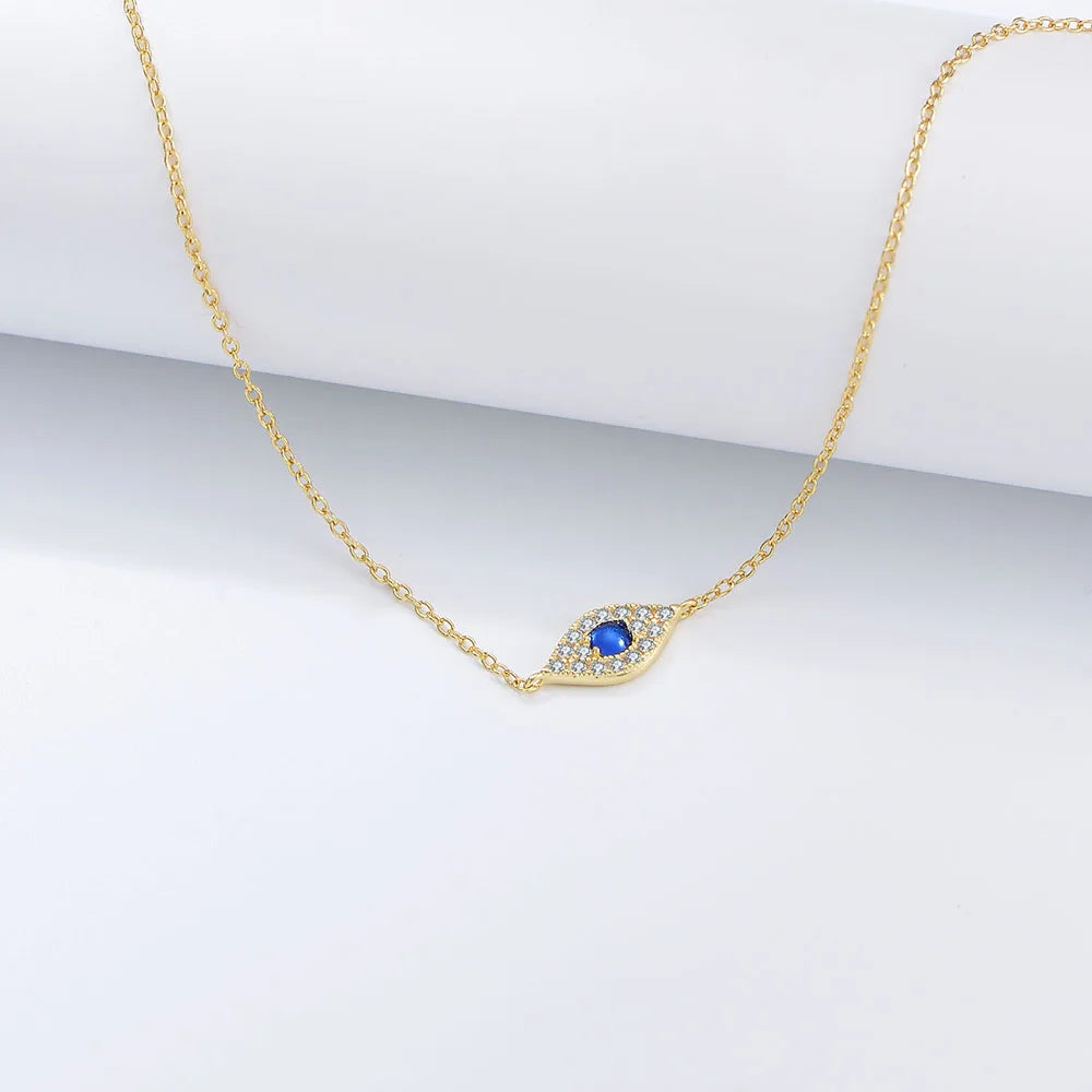 Dainty Evil Eyes anklet Adjustable Chain Jewelry wholesale Women beach jewelry 14K Gold Plated anklet