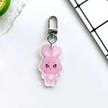 Cartoon Keychain Albums ANITEEZ Key Chain Hongjoong Seonghwa Yunho Yeosang San Keyring Pendant Accessories Fans Gift