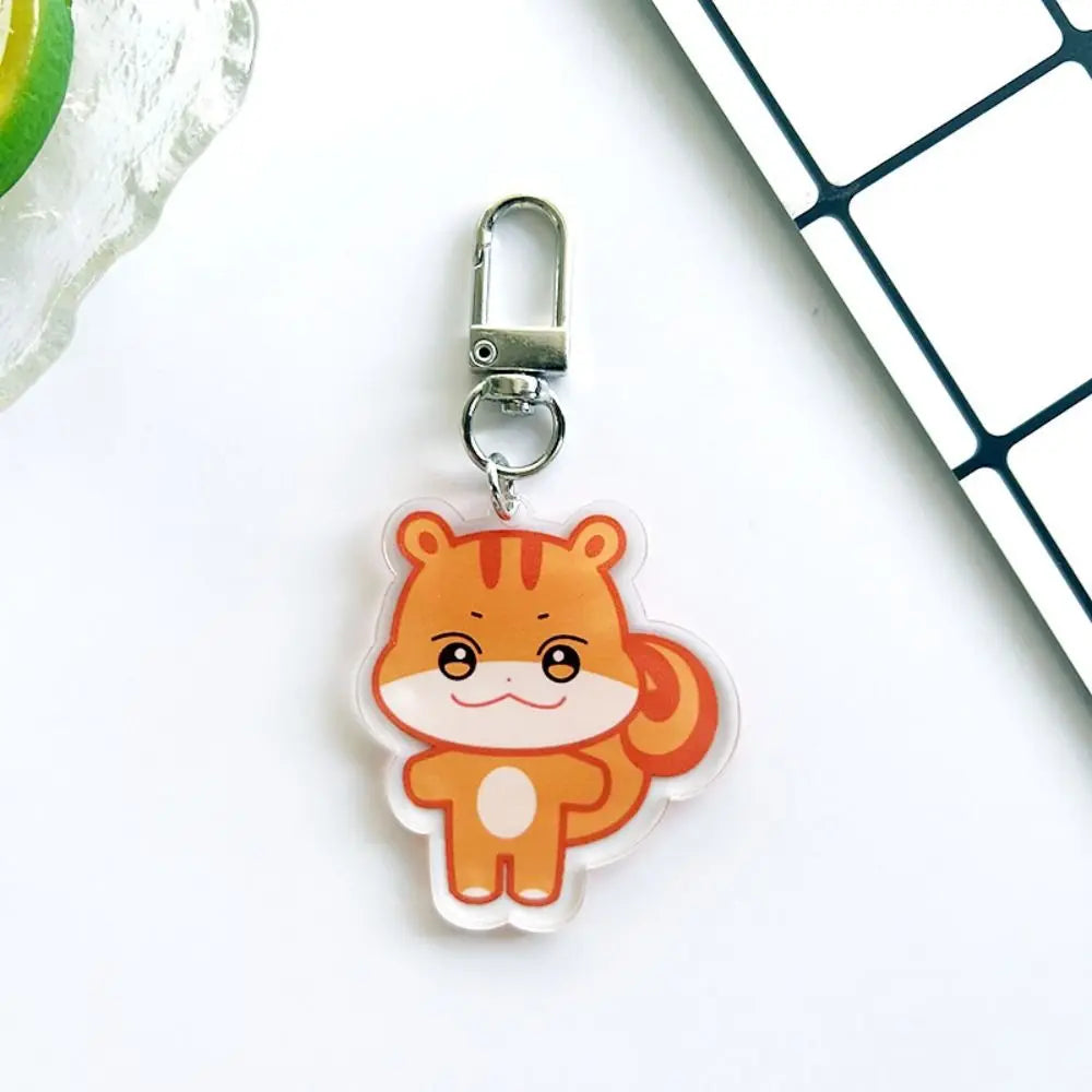 Cartoon Keychain Albums ANITEEZ Key Chain Hongjoong Seonghwa Yunho Yeosang San Keyring Pendant Accessories Fans Gift