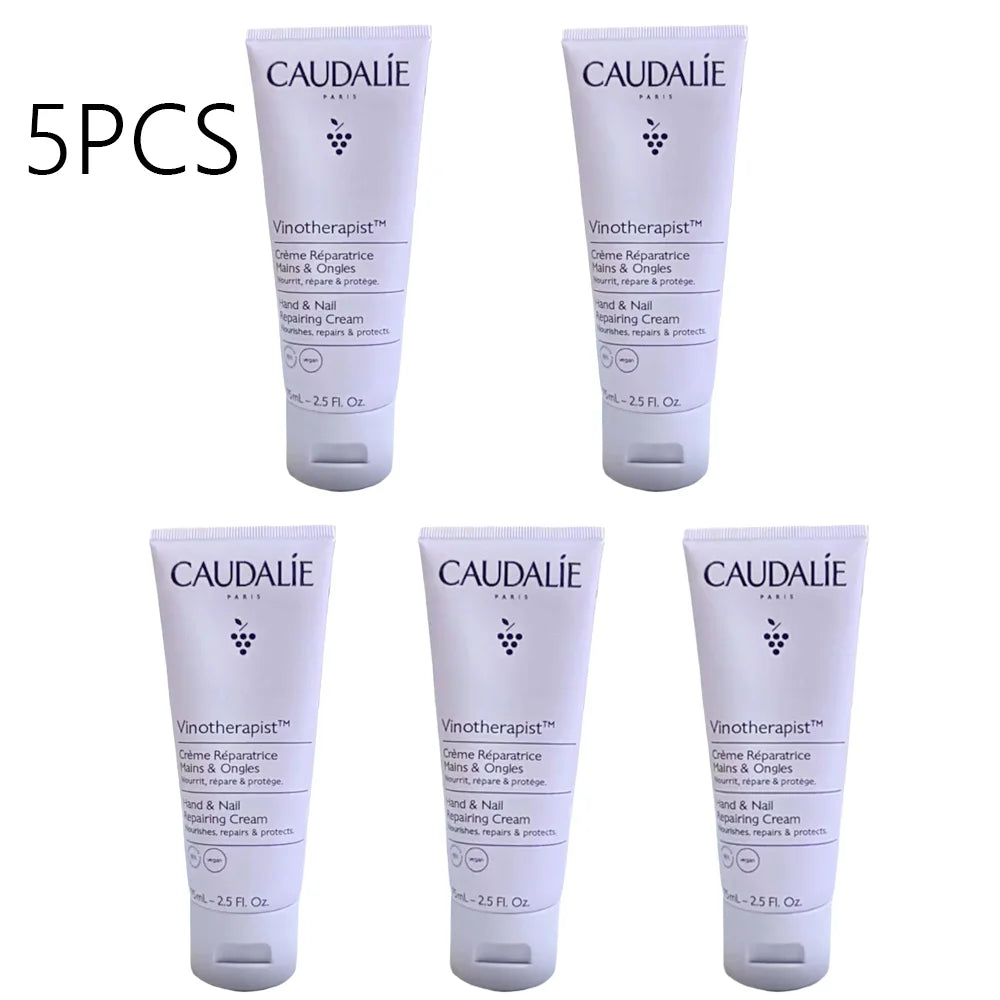 Caudalie Korea 75ml Grapeseed Hand Cream -Hydrates Moisturizes Nourishes Brightens Improves Elasticity Softens Reduces Roughness