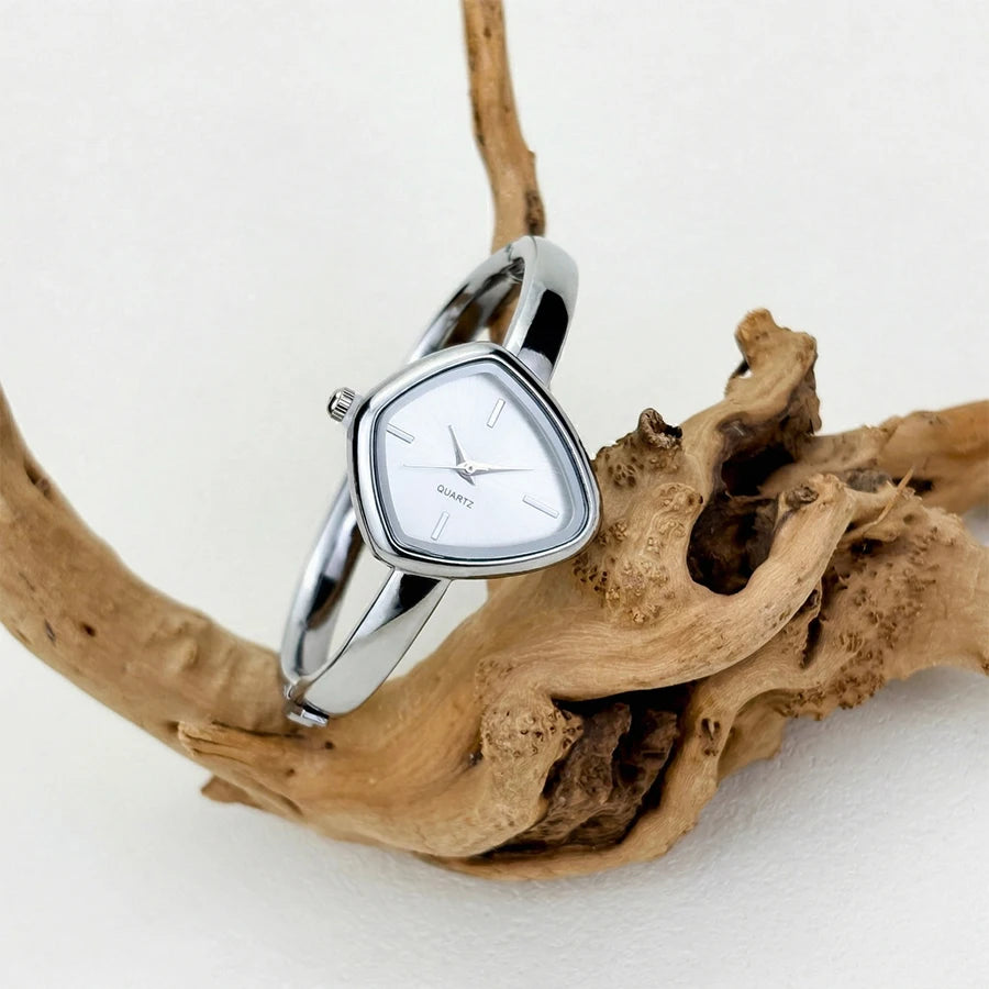 Irregular-Shaped Minimalist Bracelet Watch for Women
