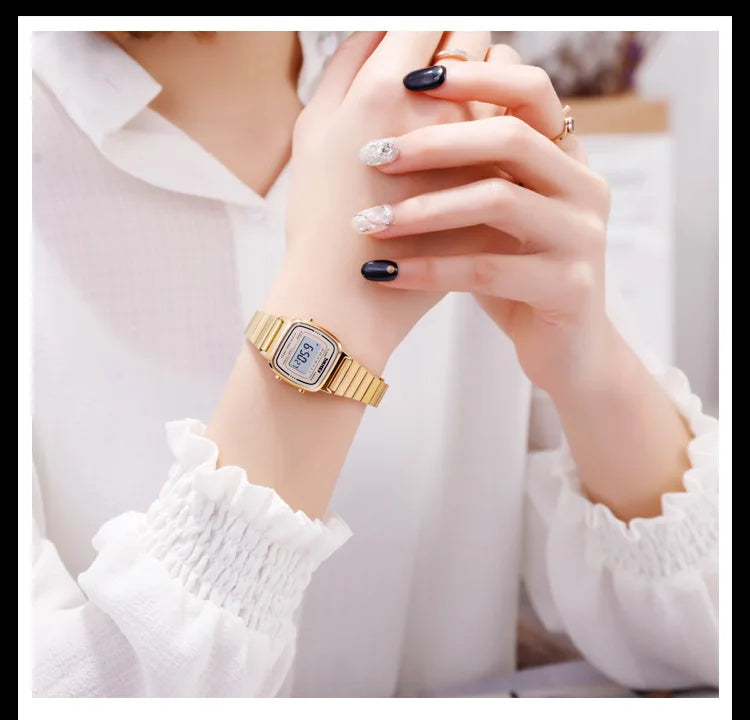 SKMEI 1901 Brand Luxury Watch Women Fashion Sport Waterproof Electronic Watches Ladies Watches Small Reloj Digital Wristwatch