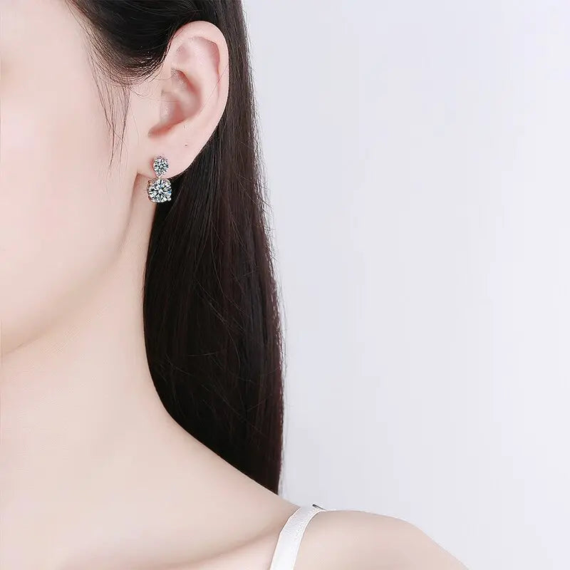 925 Sterling Silver Classic Huggies Earrings For Women Gift Mini Hoop Cartilage Earrings Ear Bone aros aretes Ear Buckles