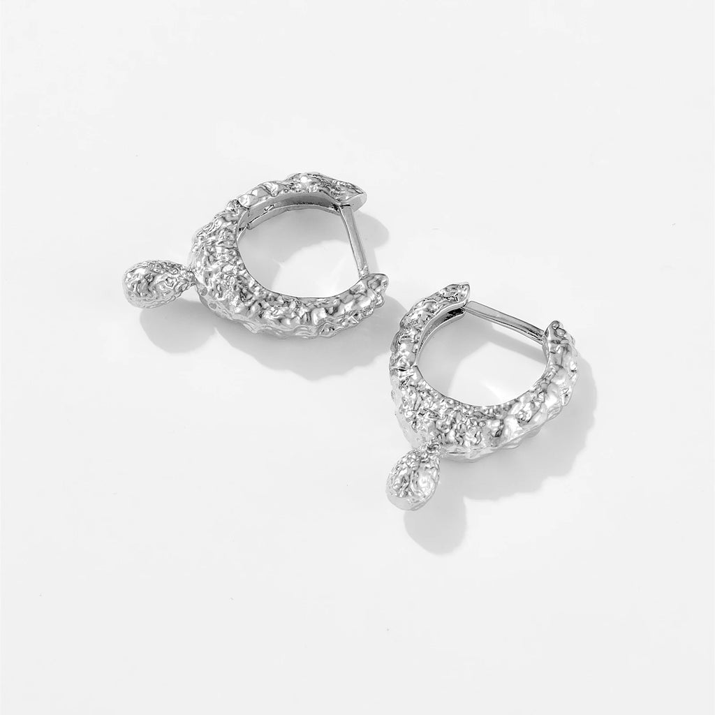 VEWANT Women 925 Sterling Silver Huggies Hoop Earring Fashion Luxury Fine Rock Punk Fine Jewelry 2024 Wedding Party Jewelry