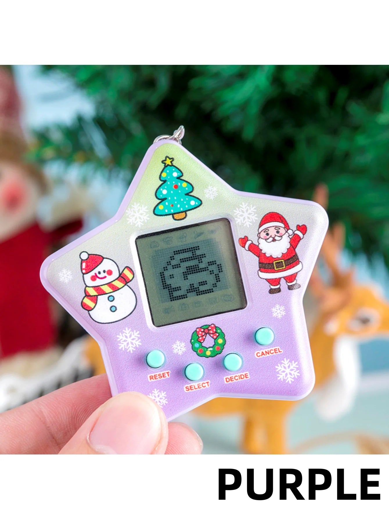 Electronic Pets Game Toys Keychain Virtual Tamagotchi Virtual Cyber Digital Animals Toys Nostalgic Game Machine For Kids Child
