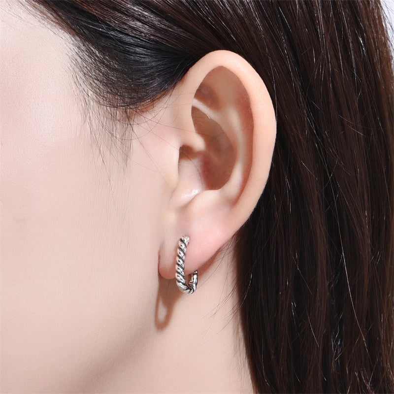 925 Sterling Silver Earrings Simple Star Moon insect Starlight Earrings For Women Wedding Engagement Charm Earrings Jewelry Gift