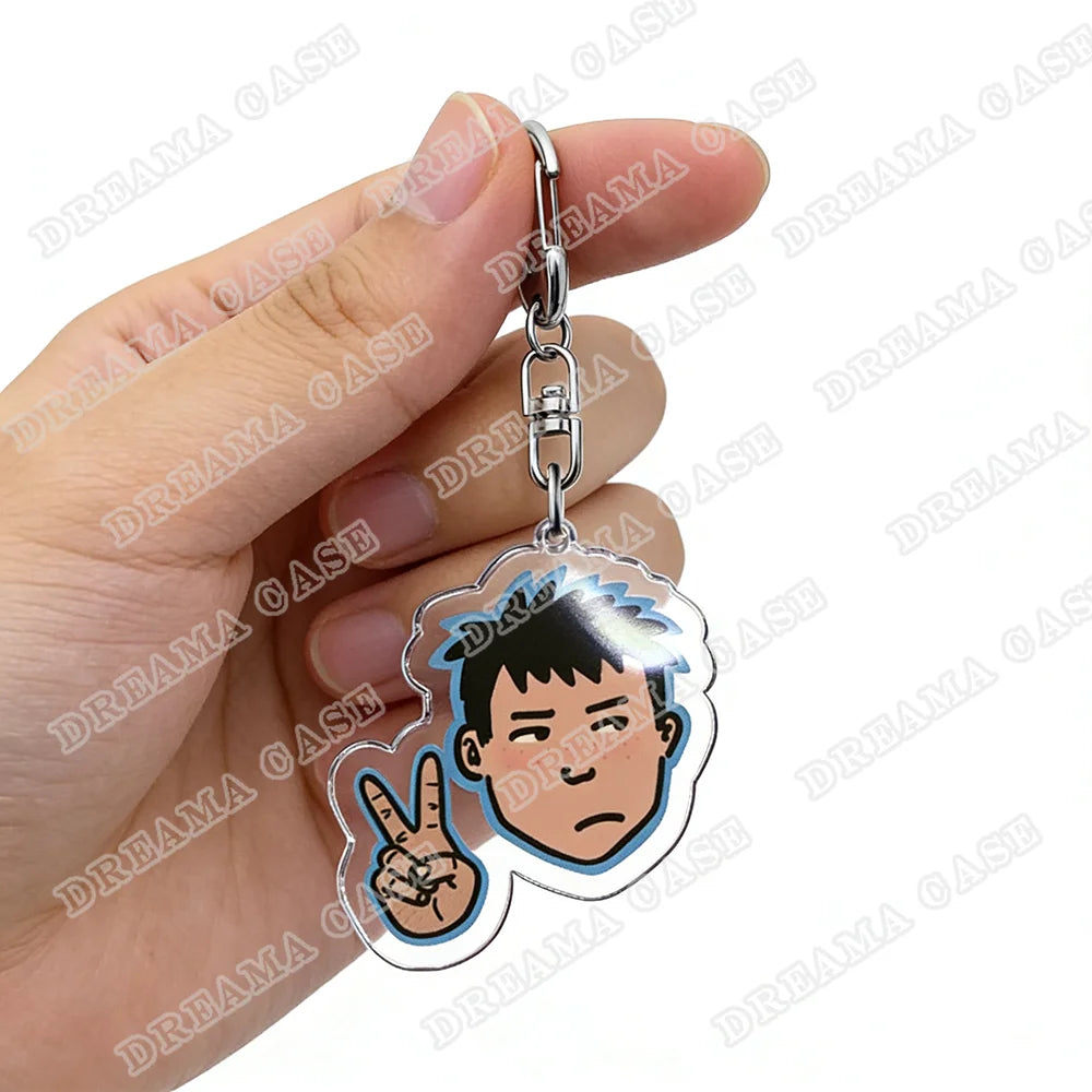 Hot Heated Rivalry Keychain for Accessorie Bag Chaim Shane Hollander Ilya Rozanov LGBT Lovers Keyrings Jewelry Freinds Gifts