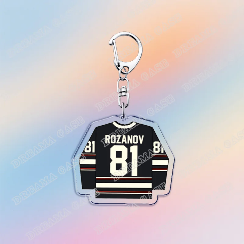 Hot Heated Rivalry Keychain for Accessorie Bag Chaim Shane Hollander Ilya Rozanov LGBT Lovers Keyrings Jewelry Freinds Gifts