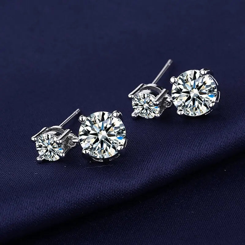 925 Sterling Silver Classic Huggies Earrings For Women Gift Mini Hoop Cartilage Earrings Ear Bone aros aretes Ear Buckles
