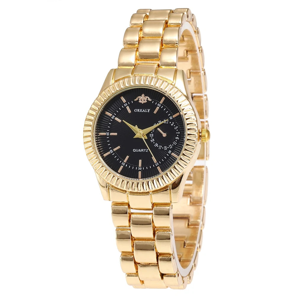 New Fashion Women Watches Ladies Steel Bracelet Wristwatch Lovers Watch Men Women Casual Quartz Watch Relogio Feminino Men Watch