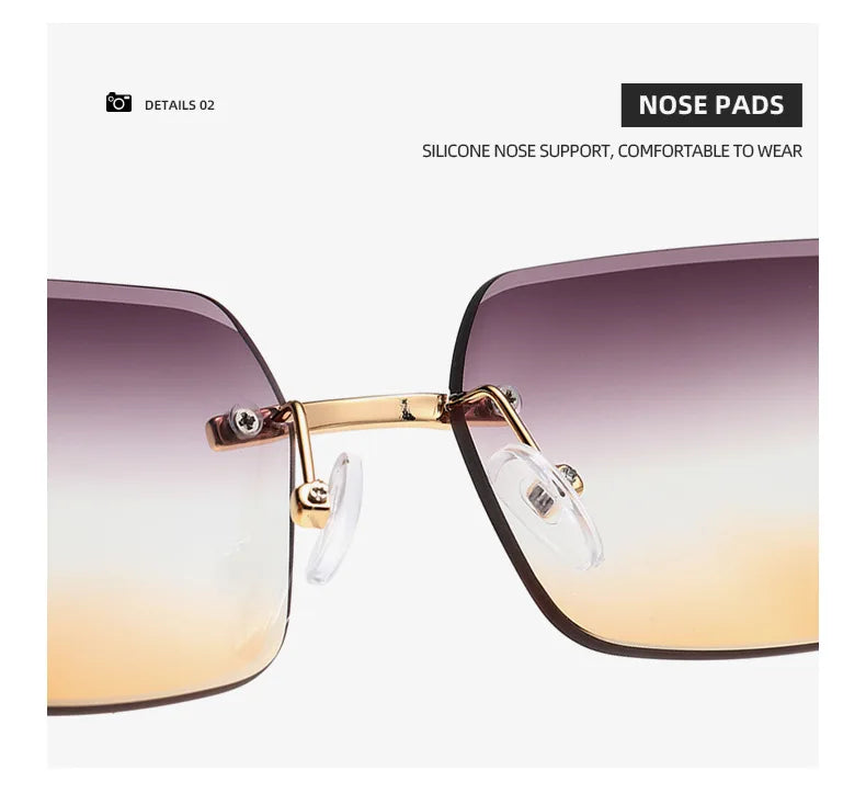 Women's Anti-UV Fashion Sunglasses Unisex Metal Luxury Brand Travel Vacation Outdoor Sports Cycling Driving Men Sun Glasses