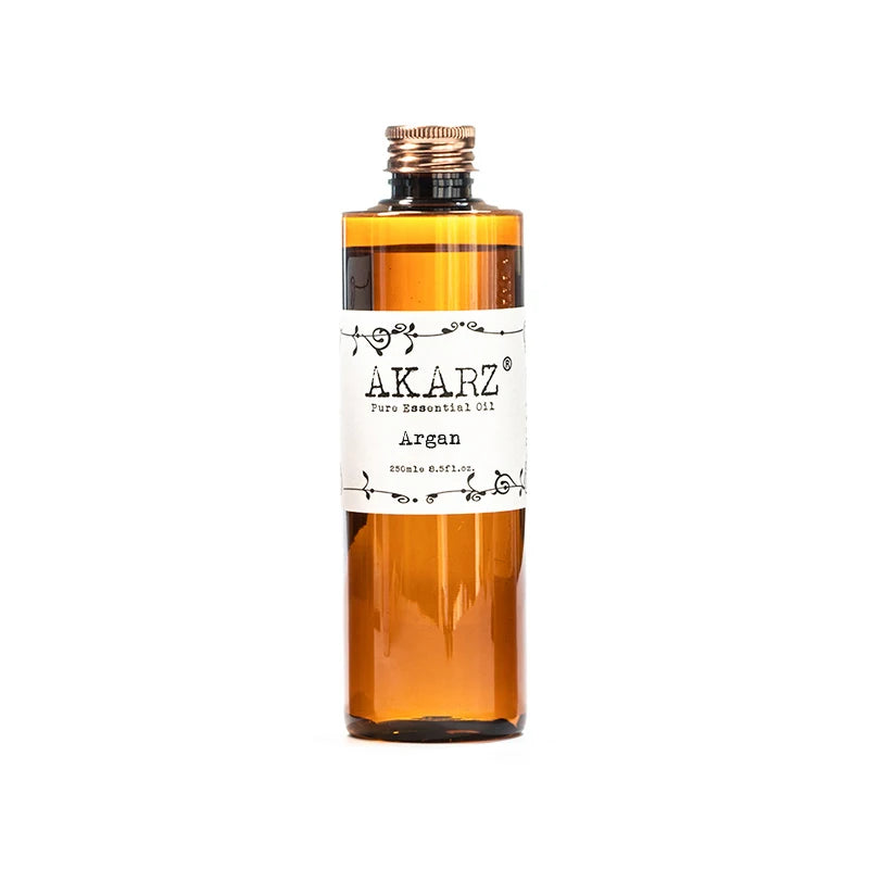 Premium AKARZ DIY Massage Argan Morocco Oil - Nourish & Repair Dry Hair, Reduce Dandruff - Get Healthy & Youthful Skin 500ml
