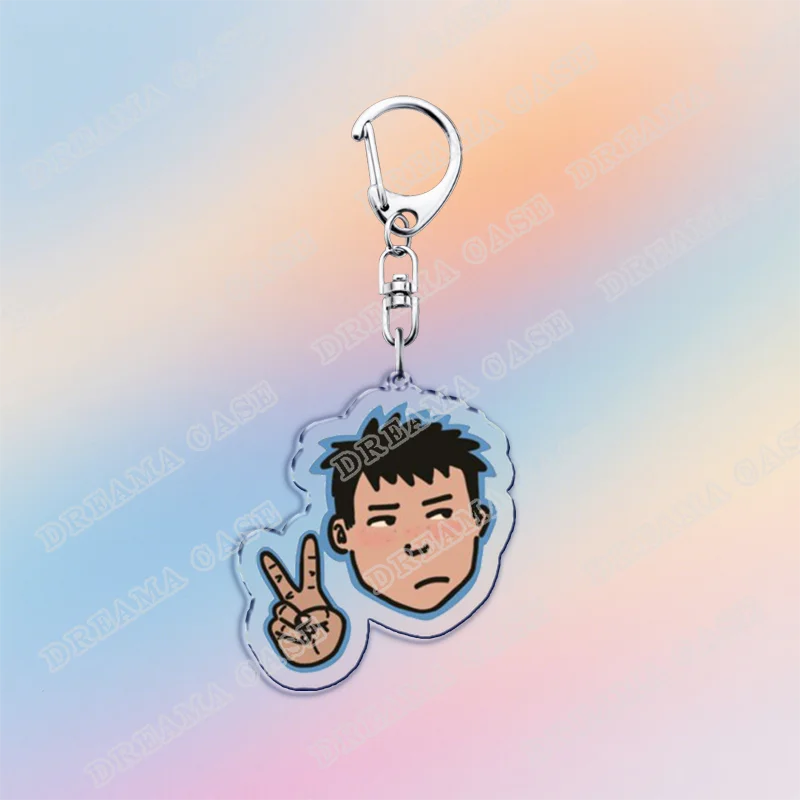 Hot Heated Rivalry Keychain for Accessorie Bag Chaim Shane Hollander Ilya Rozanov LGBT Lovers Keyrings Jewelry Freinds Gifts