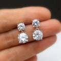 925 Sterling Silver Classic Huggies Earrings For Women Gift Mini Hoop Cartilage Earrings Ear Bone aros aretes Ear Buckles
