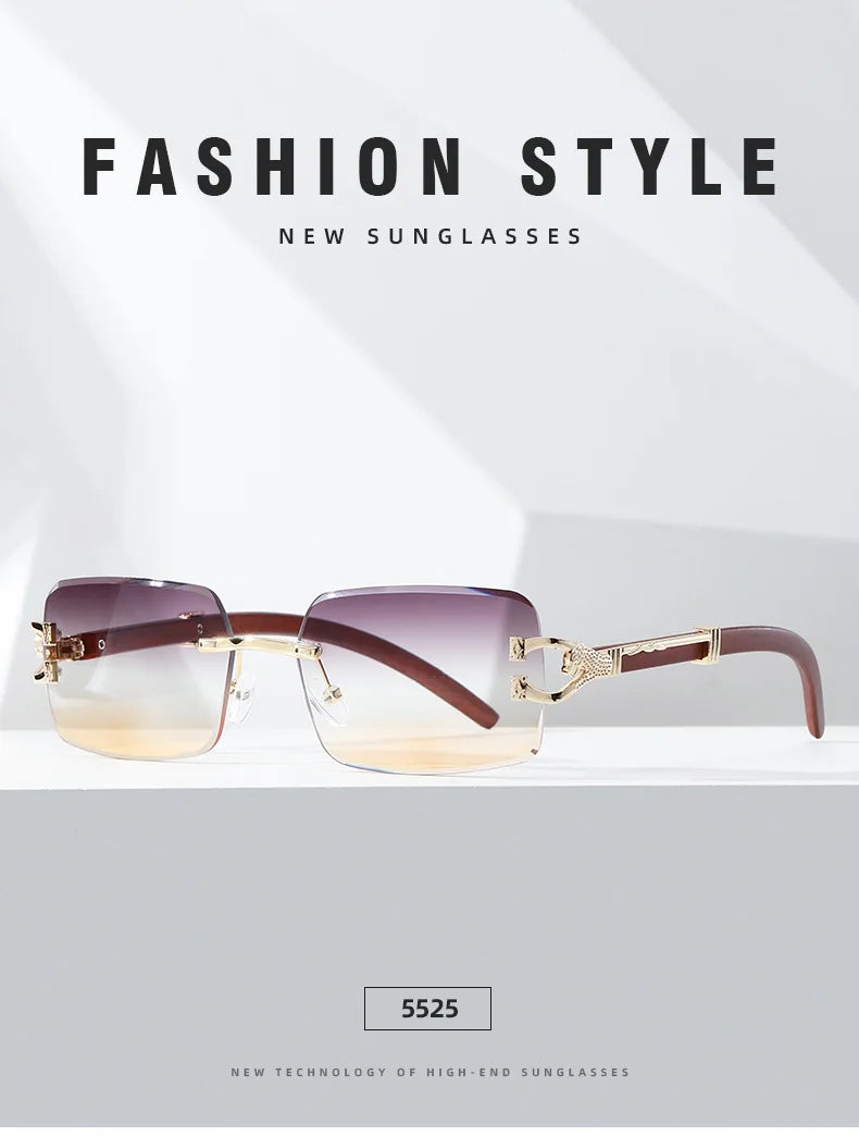 Women's Anti-UV Fashion Sunglasses Unisex Metal Luxury Brand Travel Vacation Outdoor Sports Cycling Driving Men Sun Glasses