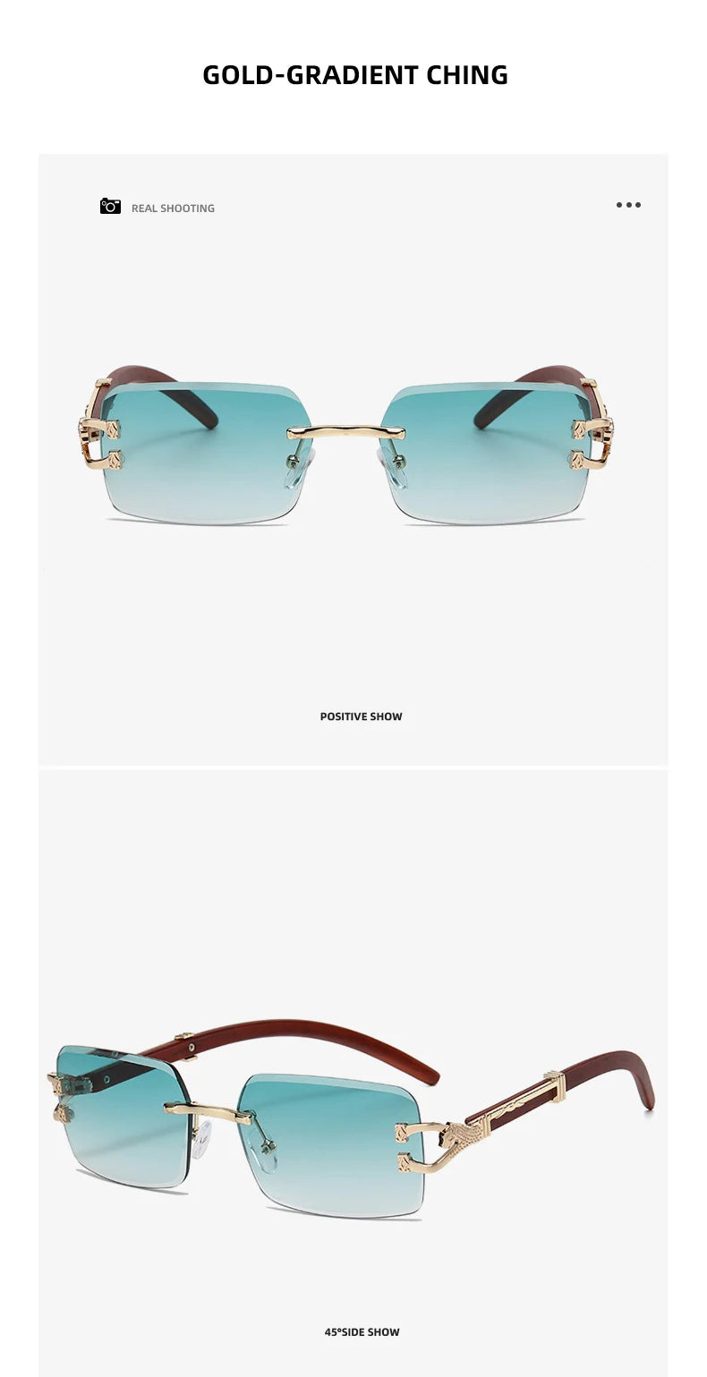 Women's Anti-UV Fashion Sunglasses Unisex Metal Luxury Brand Travel Vacation Outdoor Sports Cycling Driving Men Sun Glasses