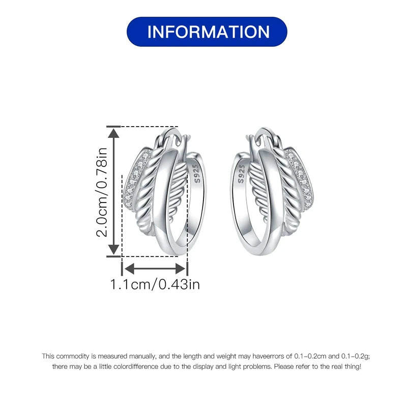 925 Sterling Silver Earrings Simple Star Moon insect Starlight Earrings For Women Wedding Engagement Charm Earrings Jewelry Gift