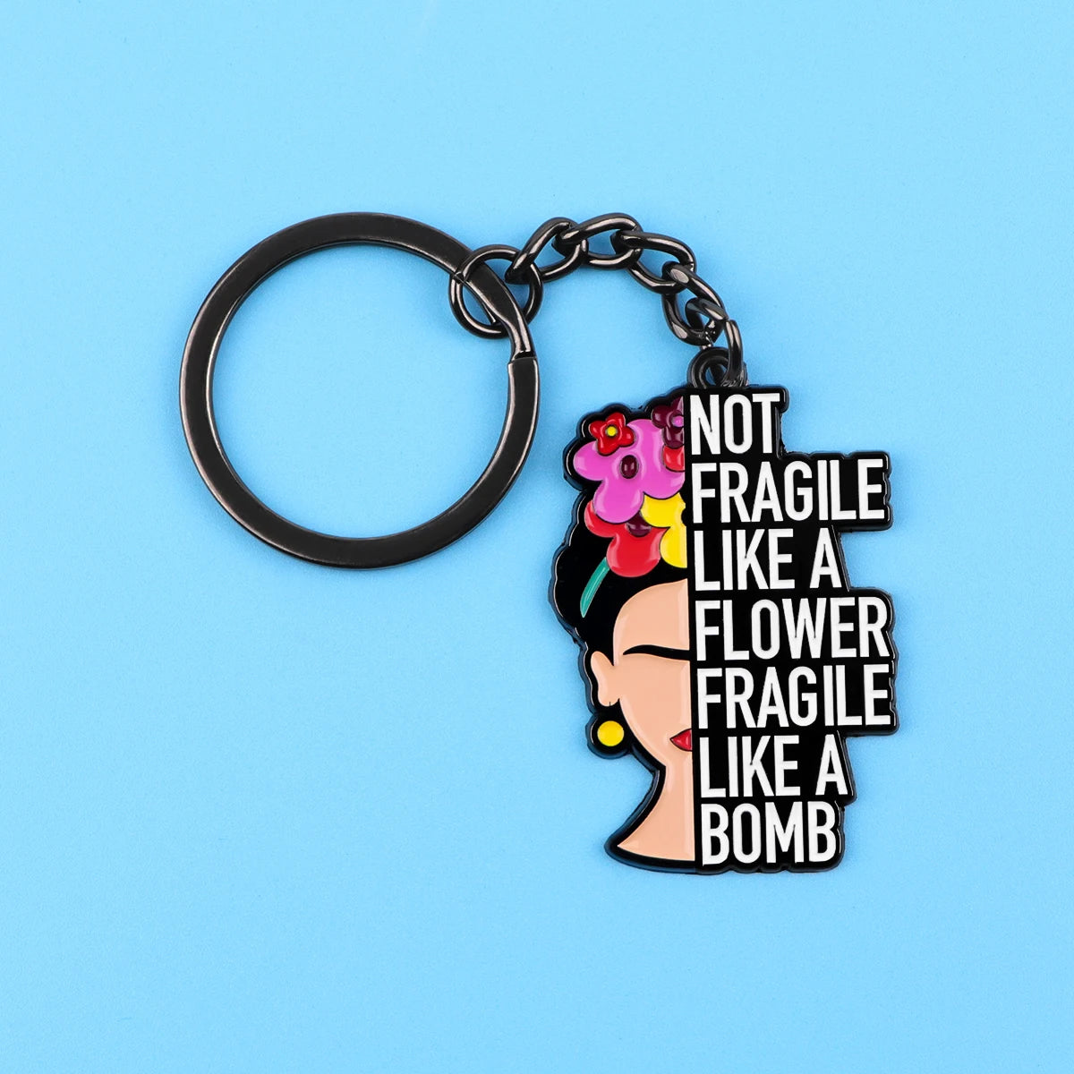 Funny Quotation Keychains Women Keyring Keychains for Men Keychain for Car Keys Anime Accessories Fashion Jewelry