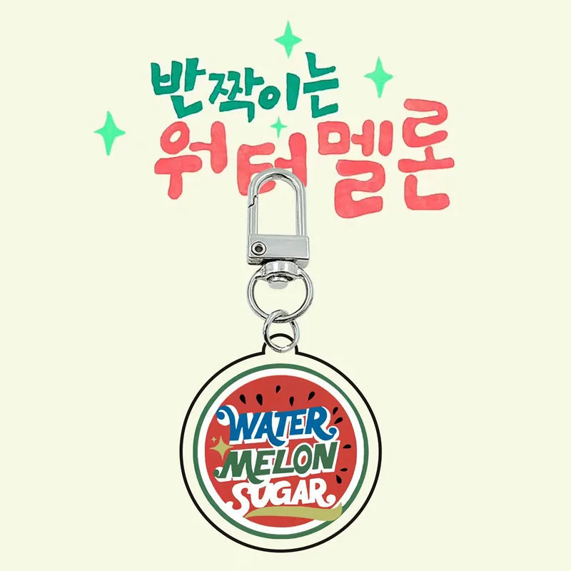 TV Serise Shining Watermelon 반짝이는 워터멜론 Ha Eun-gyeol Cosplay Key Chain Viva La Vida Keychains Bag Pendant Accessories Gift