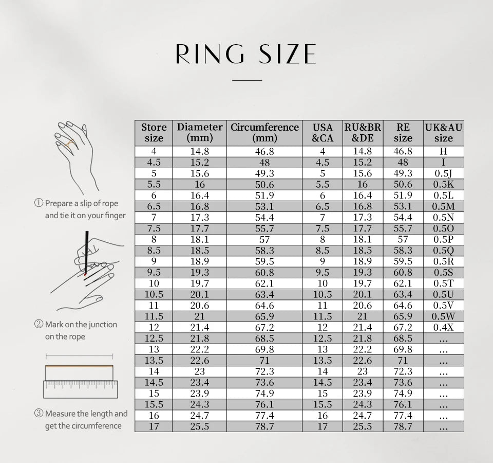MINTYBOX Clover Moissanite 18k Gold Plated Diamond Wedding Band Ring For Women S925 Silver Engagement Party Fine Jewelry Gift