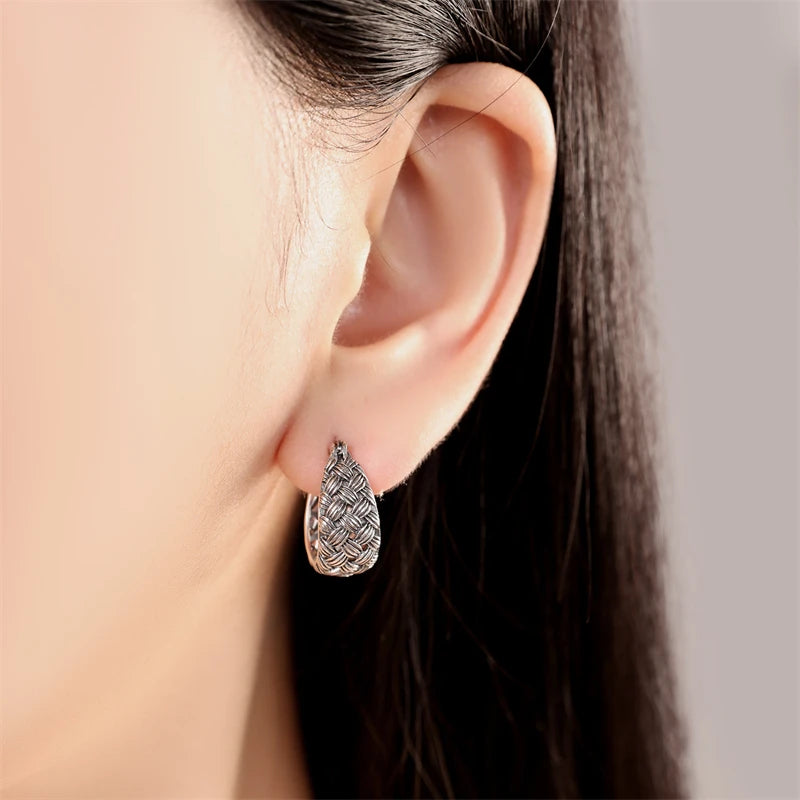 925 Sterling Silver Earrings Simple Star Moon insect Starlight Earrings For Women Wedding Engagement Charm Earrings Jewelry Gift